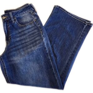 Old Navy High Rise Wow Wide Leg New Moon (Blue Wash), 6 Short